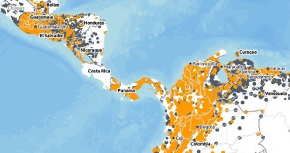 Costa Rica is a gap in Kindle 3G Coverage
