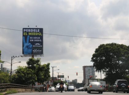 Campaign "Perdele el miedo. Es sólo un dedo"