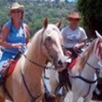 Linda Gray on the Horse Farm in Costa Rica